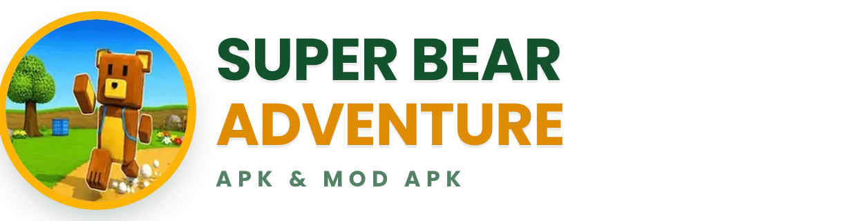 Super Bear Adventure APK and Mod APK logo